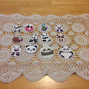 Cute Panda stickers